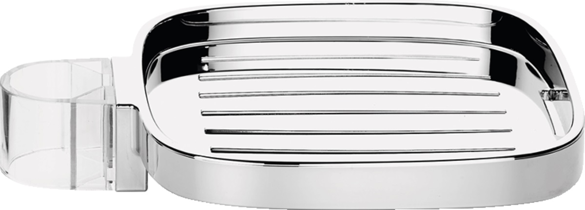 Hansgrohe Cassetta portasapone per asta doccia cromo 26519000