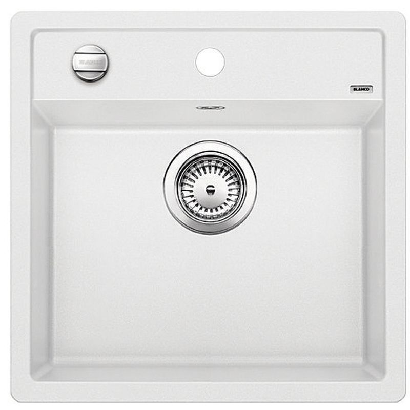 Blanco Dalago 5 lavello in granito 51.5x51 cm bianco 518524