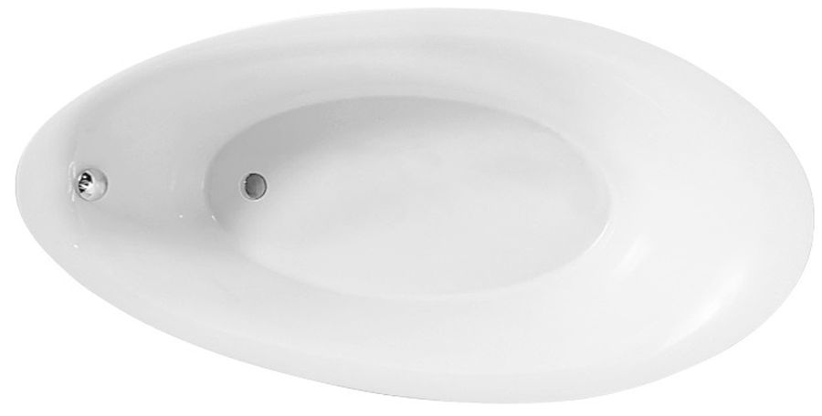 Villeroy & Boch Aveo vasca da bagno freestanding 190x95 cm ovale bianco UBQ194AVE9W1V-01