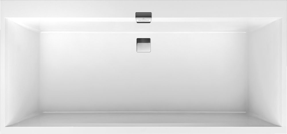 Villeroy & Boch Squaro Edge 12 vasca da bagno rettangolare 160x75 cm bianco UBQ160SQE2DV-01