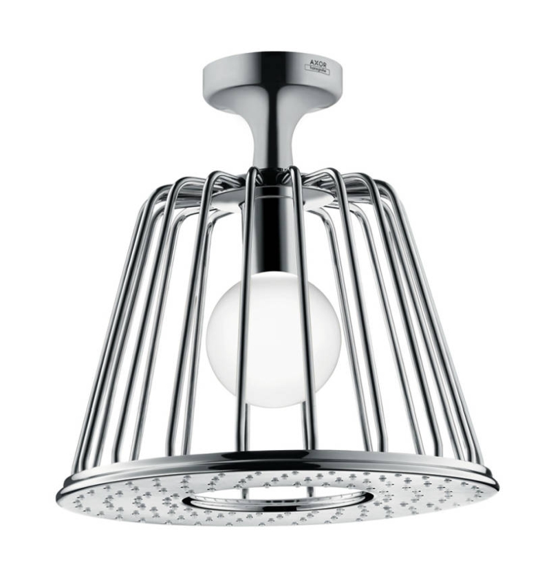 Axor LampShower/Nendo soffione doccia 27.5x27.5 cm cromo 26032000