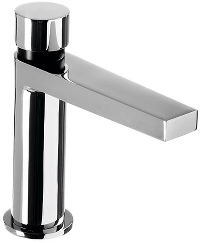 Tres Class-Tres rubinetto per lavabo verticale a pressione cromo 205.112.02