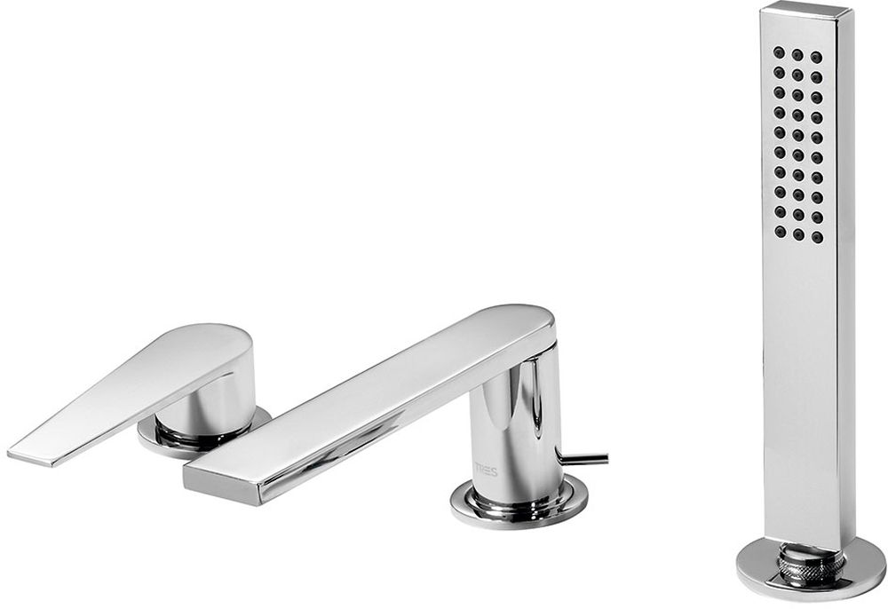 Tres Class-Tres rubinetto per vasca e doccia bordo vasca cromo 205.161.03