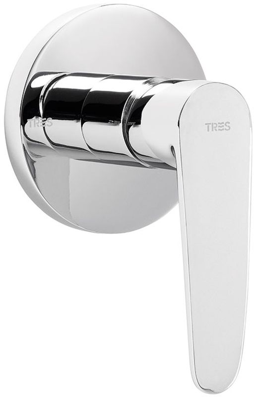 Tres Flat-Tres rubinetto per doccia da incasso cromo 204.177.01