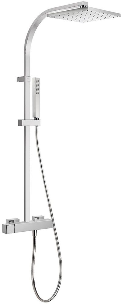 Tres Cuadro-Tres set doccia a parete con soffione cromo 007.191.01