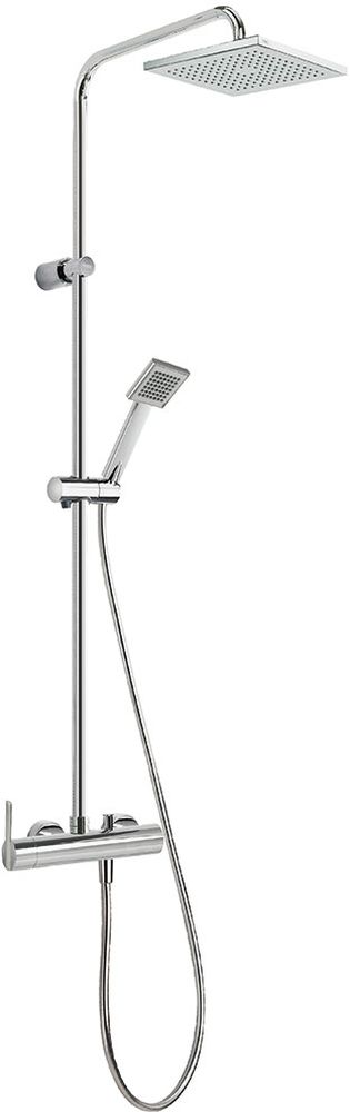 Tres Lex-Tres set doccia a parete con soffione cromo 081.193.01