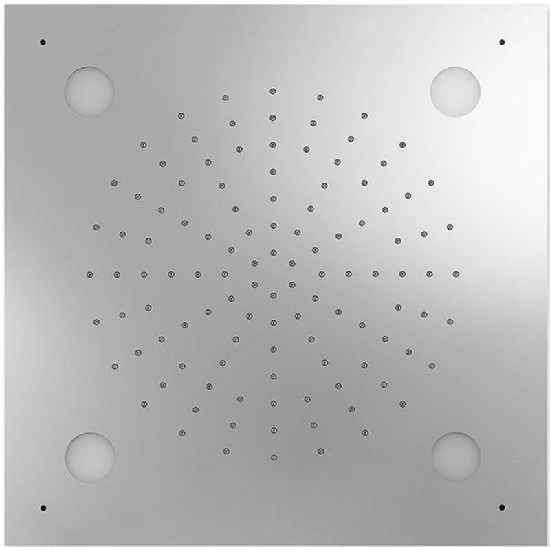 Tres Exclusive soffione doccia 50x50 cm quadrata cromo 299.962.01