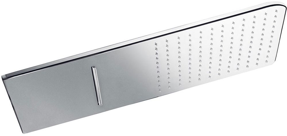 Tres Exclusive soffione doccia 55x28 cm rettangolare cromo 299.903.08