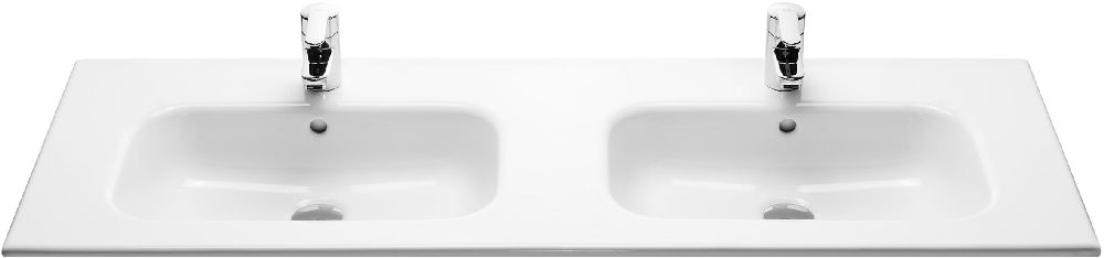 Roca Victoria-N lavabo 120x46 cm rettangolare da mobile bianco A32799A000