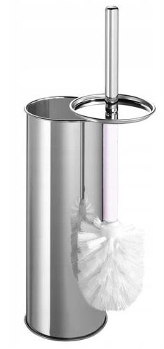 BISK Niagara scopino wc appoggiato cromo 00176