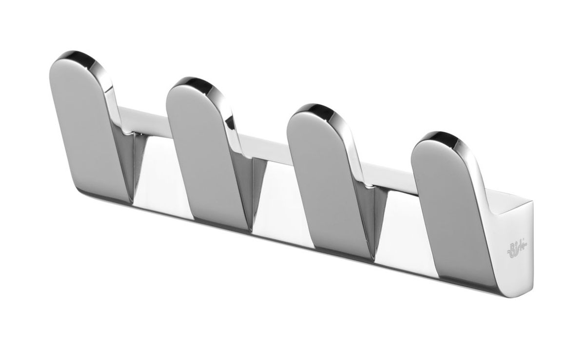 BISK Futura silver portasciugamani cromo 02980