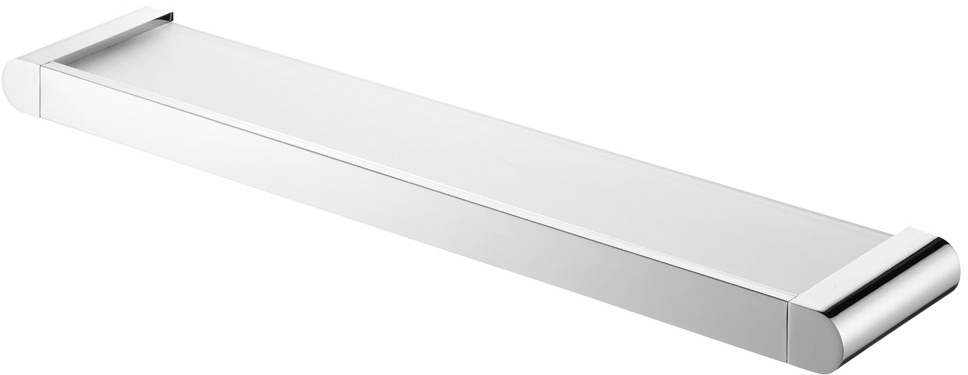 BISK Futura silver mensola 54 cm bianco-cromo 02985