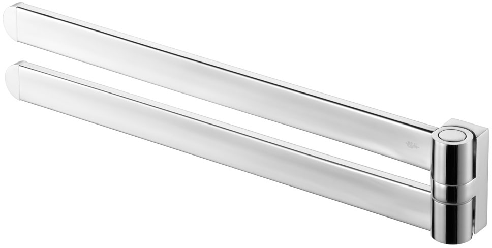 BISK Futura silver portasciugamani cromo 02995