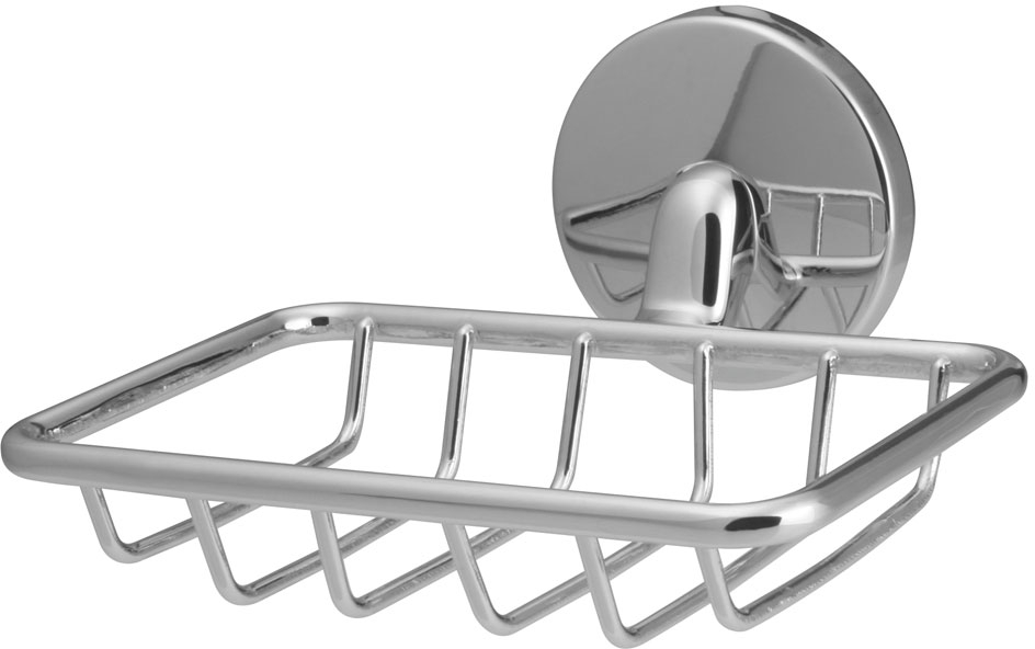 BISK Chroma portasapone a parete cromo 01429