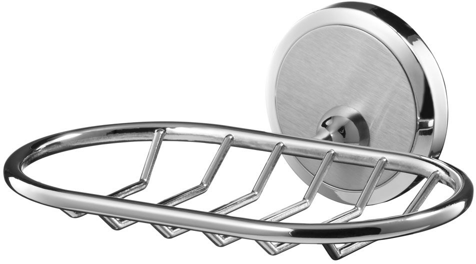 BISK Sensation portasapone a parete cromo 03096