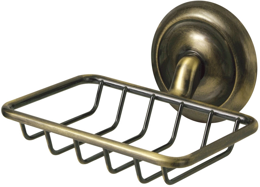 BISK Deco portasapone a parete ottone 00406