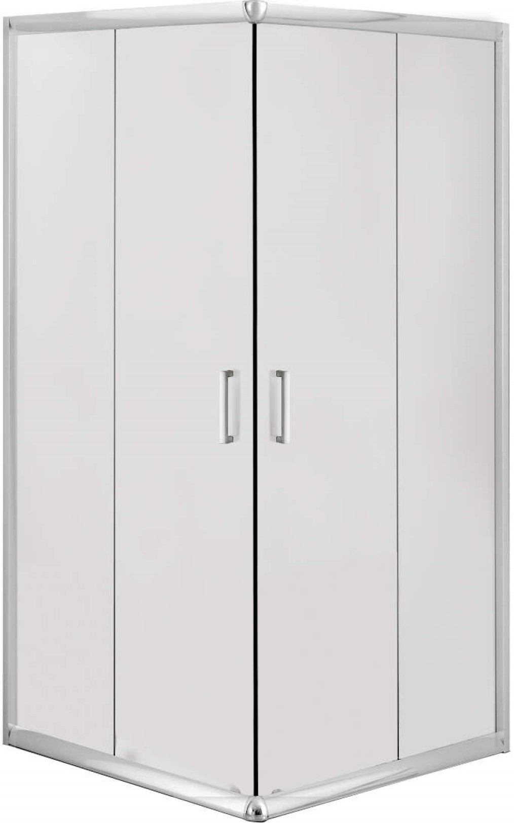 Deante Funkia box doccia 90x90 cm quadrato cromo lucida/vetro opaco KYC_641K