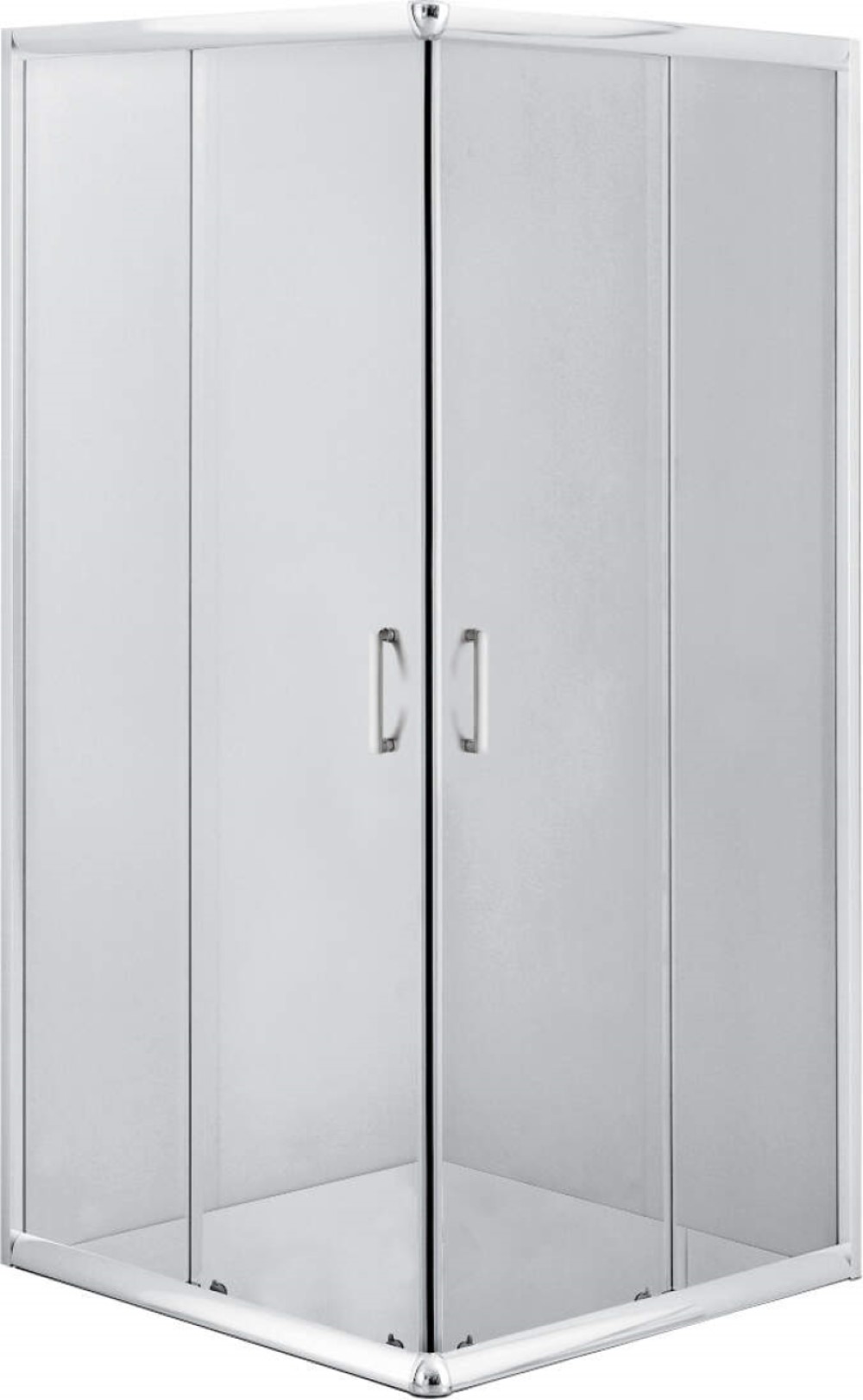 Deante Funkia box doccia 90x90 cm quadrato cromo lucida/vetro trasparente KYC_041K