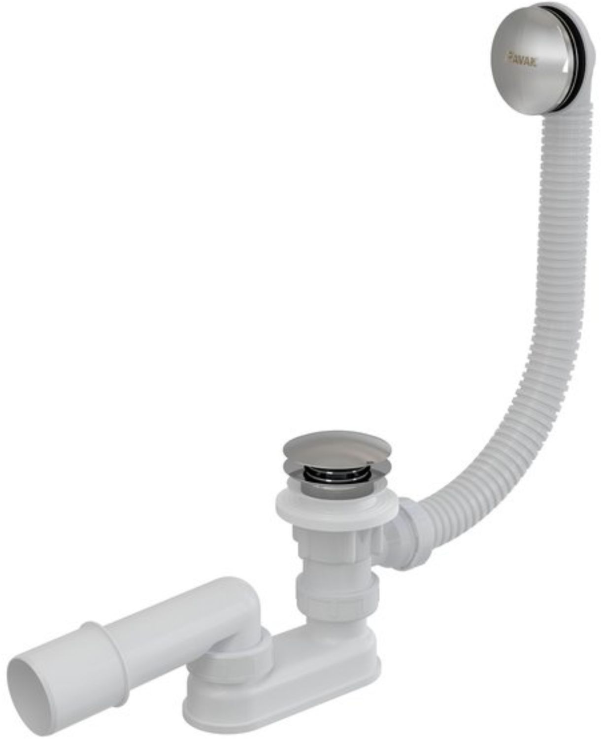 Ravak sifone per vasca da bagno cromo X01377