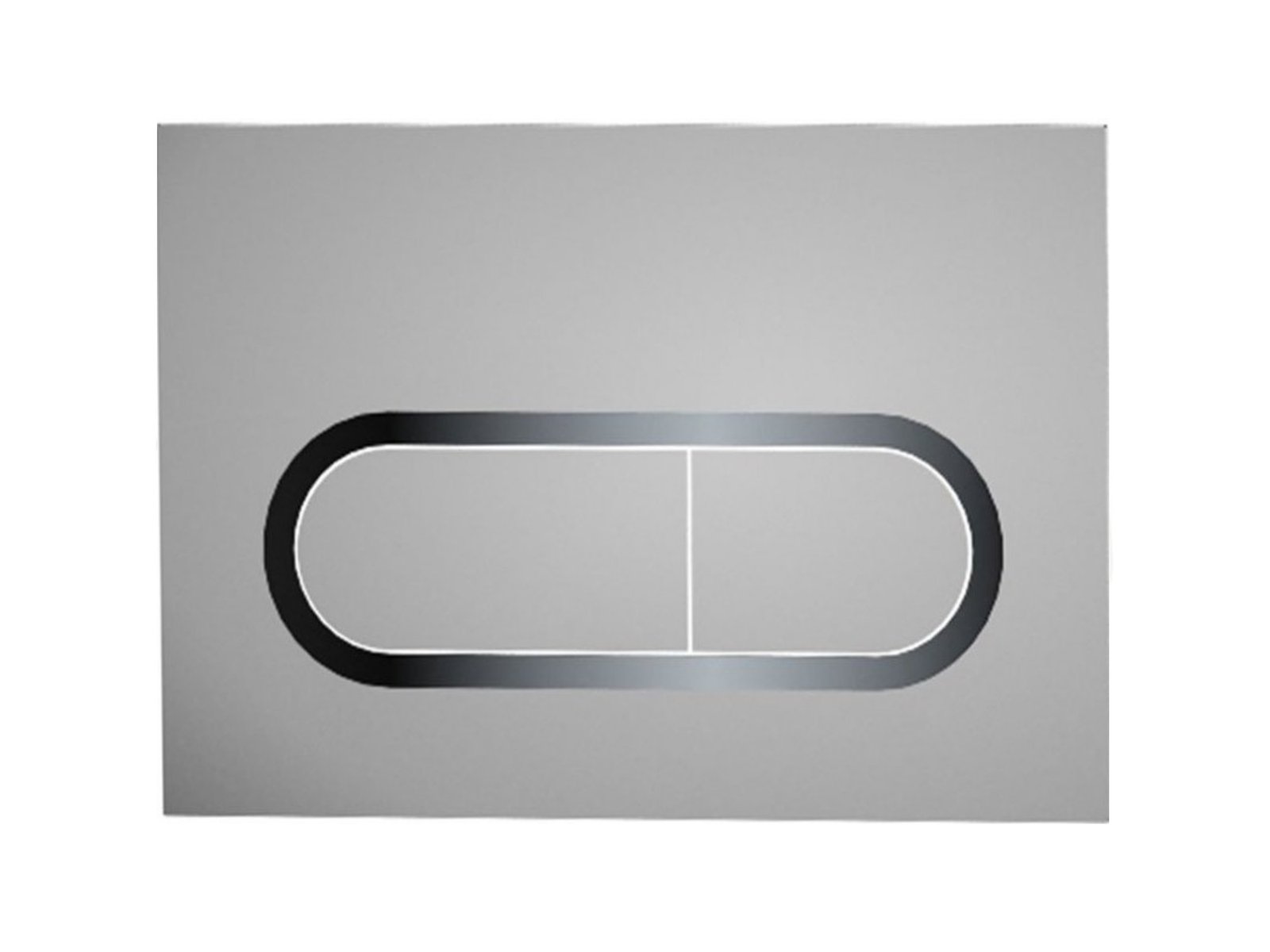 Ravak Chrome placca di comando per WC satinato X01454