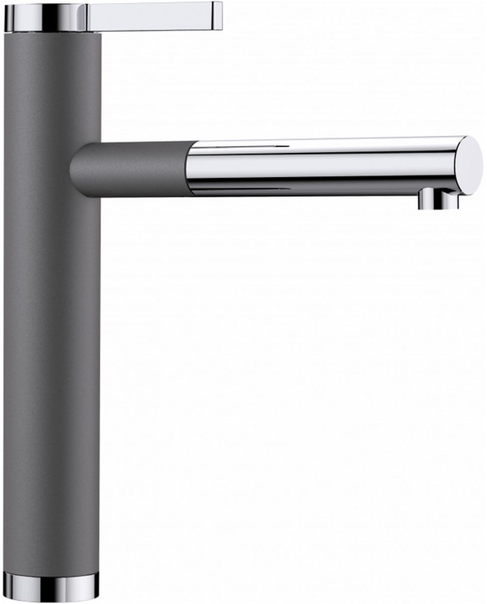 Blanco Linee-S rubinetto da cucina verticale cromo-grafite/grigio 518804
