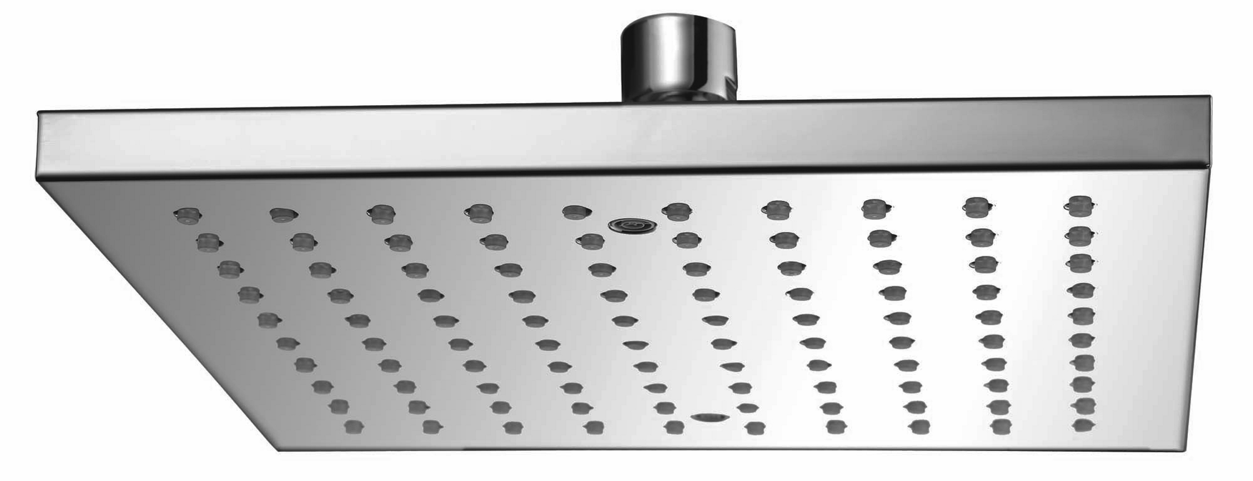Omnires Ocean soffione doccia 25x25 cm quadrata cromo WGR225CR