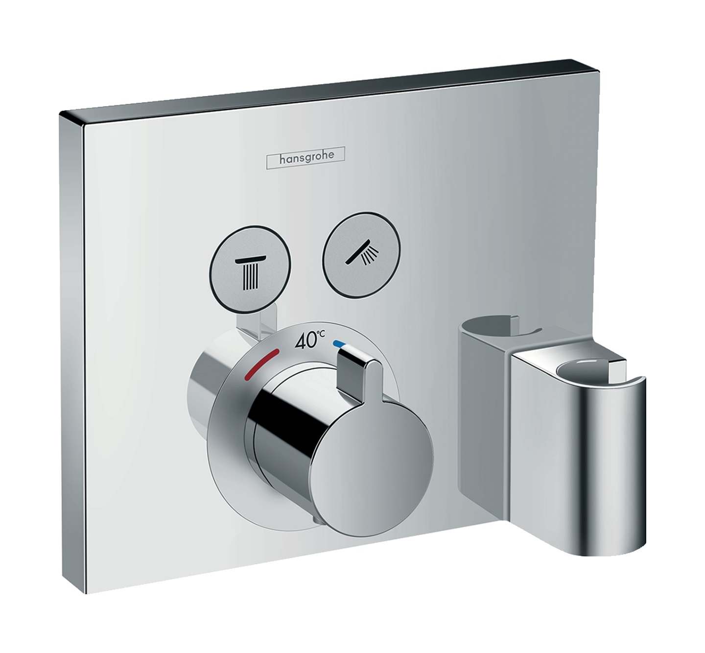 Hansgrohe ShowerSelect rubinetto per vasca e doccia da incasso con termostato cromo 15765000