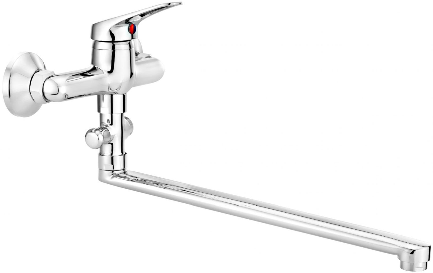 Deante Neo Lobo rubinetto per lavabo a parete cromo BYU_056M