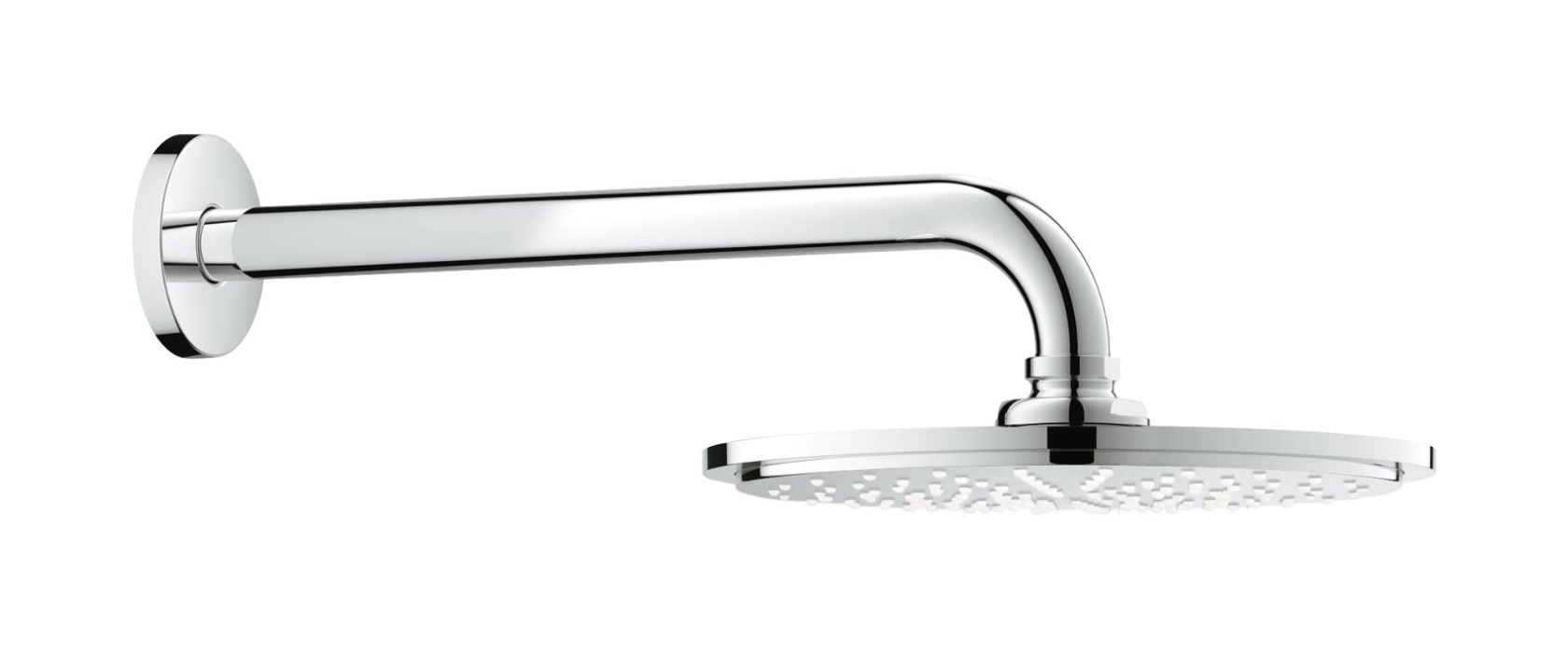 Grohe Rainshower soffione doccia 21x21 cm rotonda StarLight Chrome 26052000