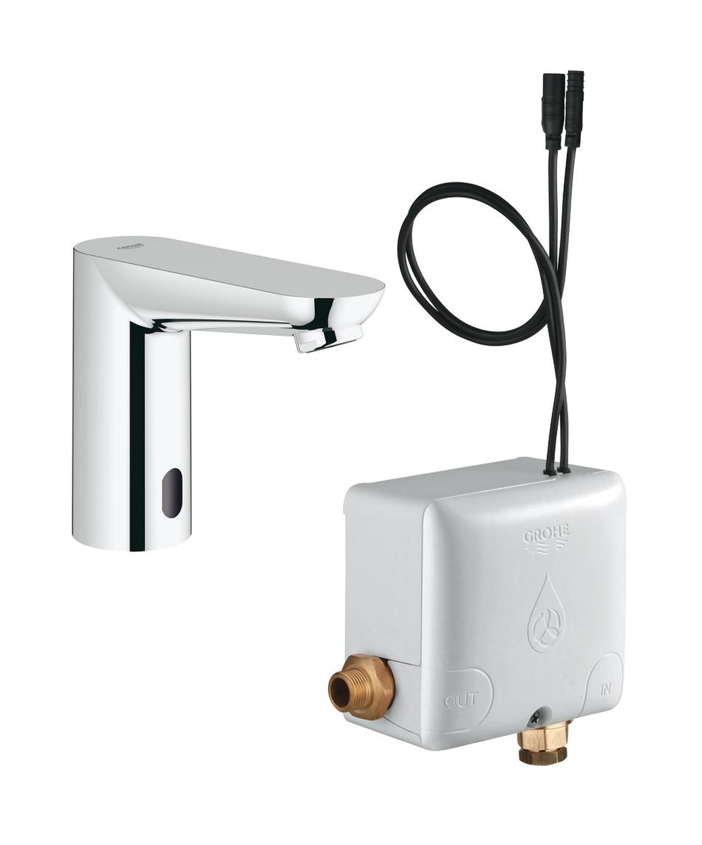 Grohe Euroeco rubinetto per lavabo verticale elettronico StarLight Chrome 36384000
