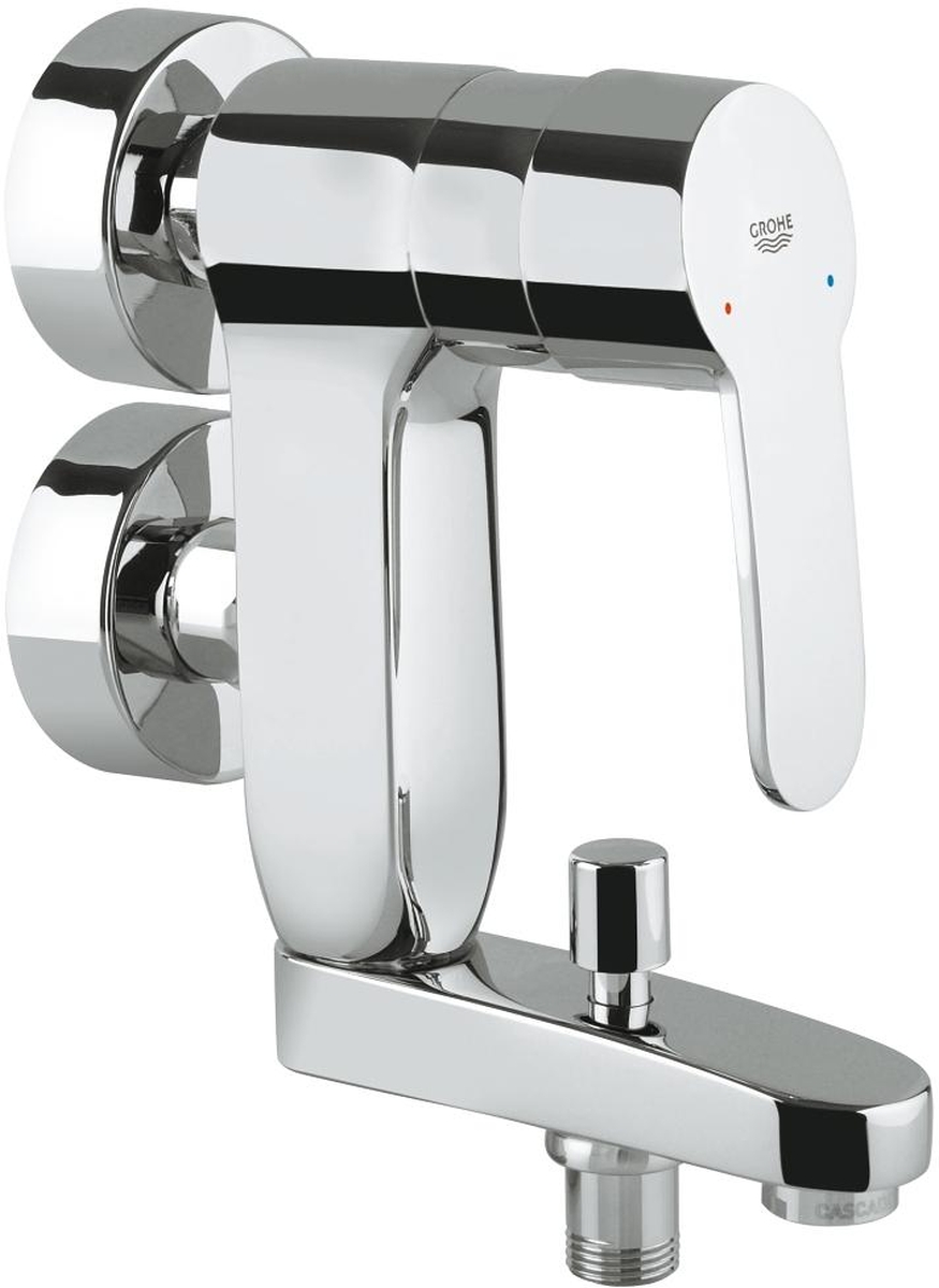 Grohe Eurostyle Cosmopolitan rubinetto per vasca e doccia a parete StarLight Chrome 23301000