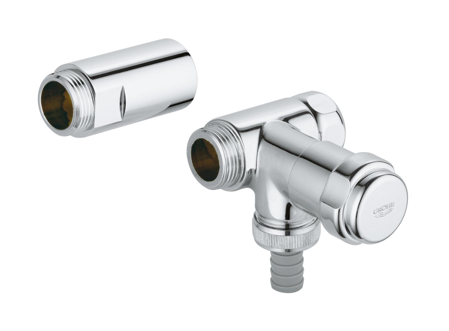 Grohe Was rubinetto d'arresto angolare a parete StarLight Chrome 41043000