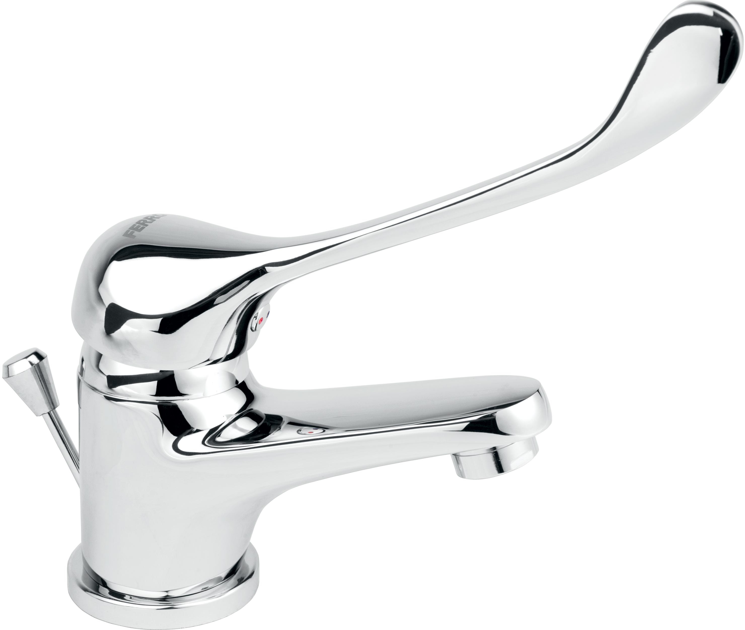 Ferro Vasto Medico rubinetto per lavabo verticale cromo BVAM2