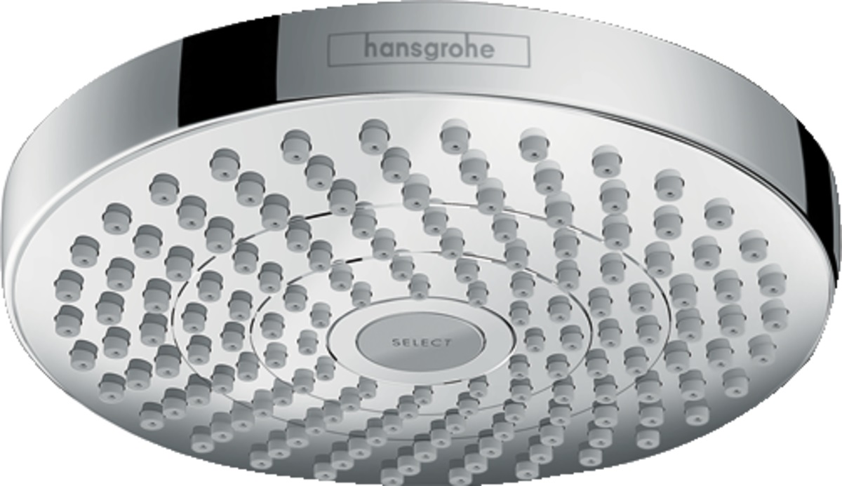 Hansgrohe Select soffione doccia 18x18 cm rotonda cromo 26522000