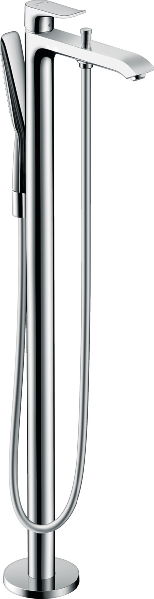 Hansgrohe Metris rubinetto per vasca e doccia a terra cromo 31471000