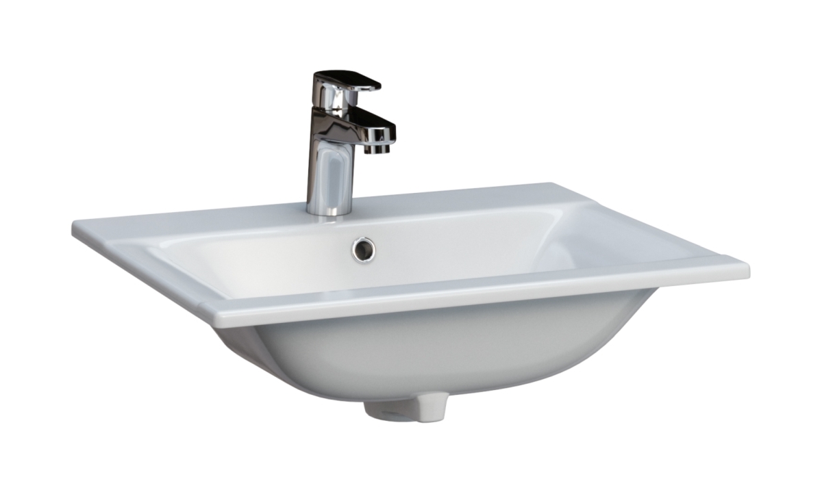 Cersanit Ontario lavabo 61x45.5 cm rettangolare da mobile bianco K669-002
