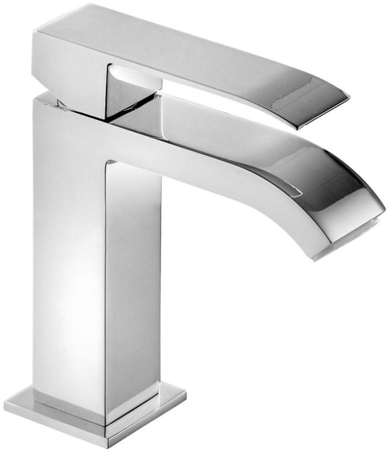 Tres Cuadro-Tres rubinetto per lavabo verticale cromo 006.101.01