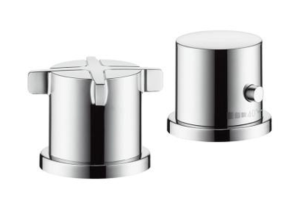 Axor Citterio E rubinetto per vasca e doccia bordo vasca con termostato cromo 36412000