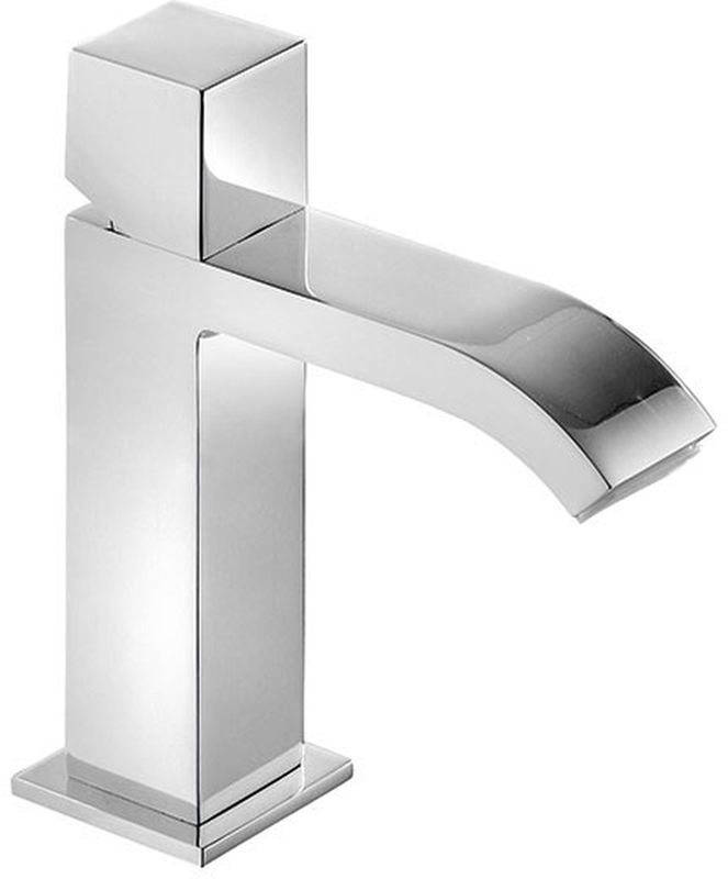 Tres Cuadro-Tres rubinetto per lavabo verticale cromo 006.101.02.D