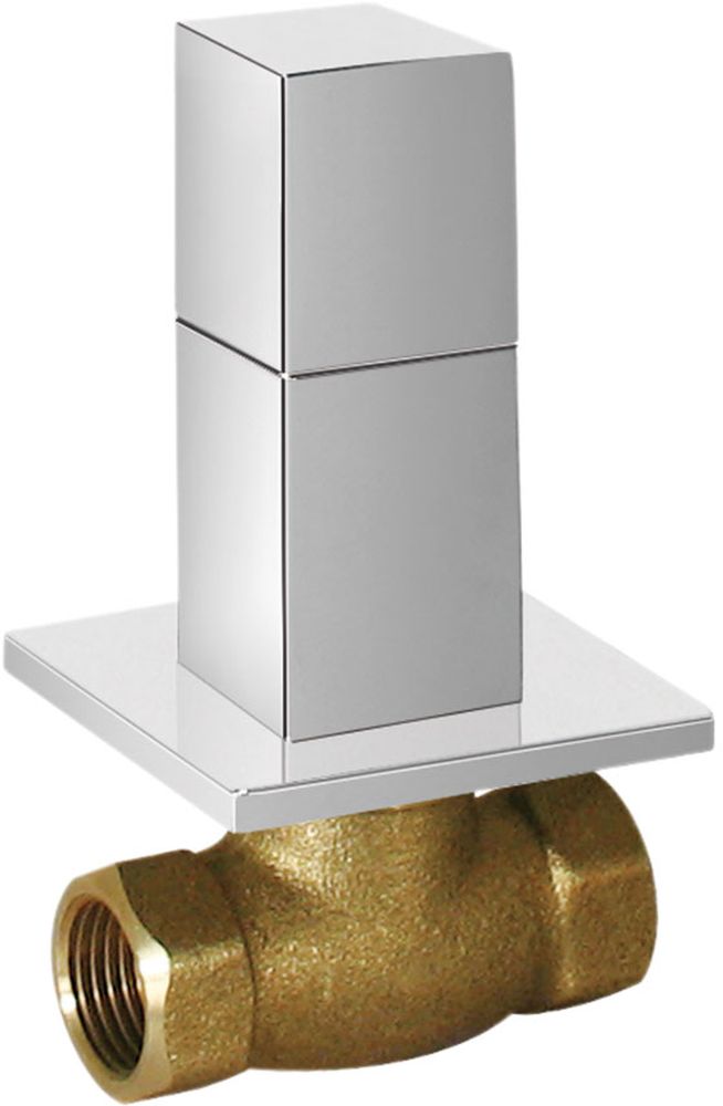 Tres Cuadro-Tres rubinetto d'arresto a parete || 007.155.01