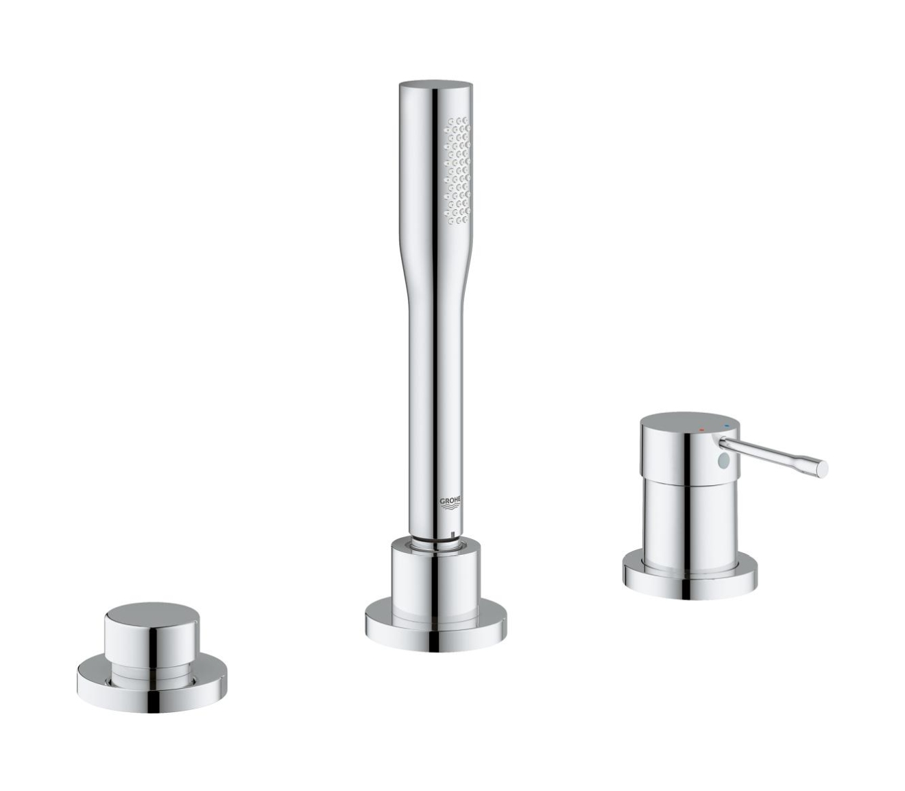 Grohe Essence rubinetto per vasca e doccia bordo vasca StarLight Chrome 19976001