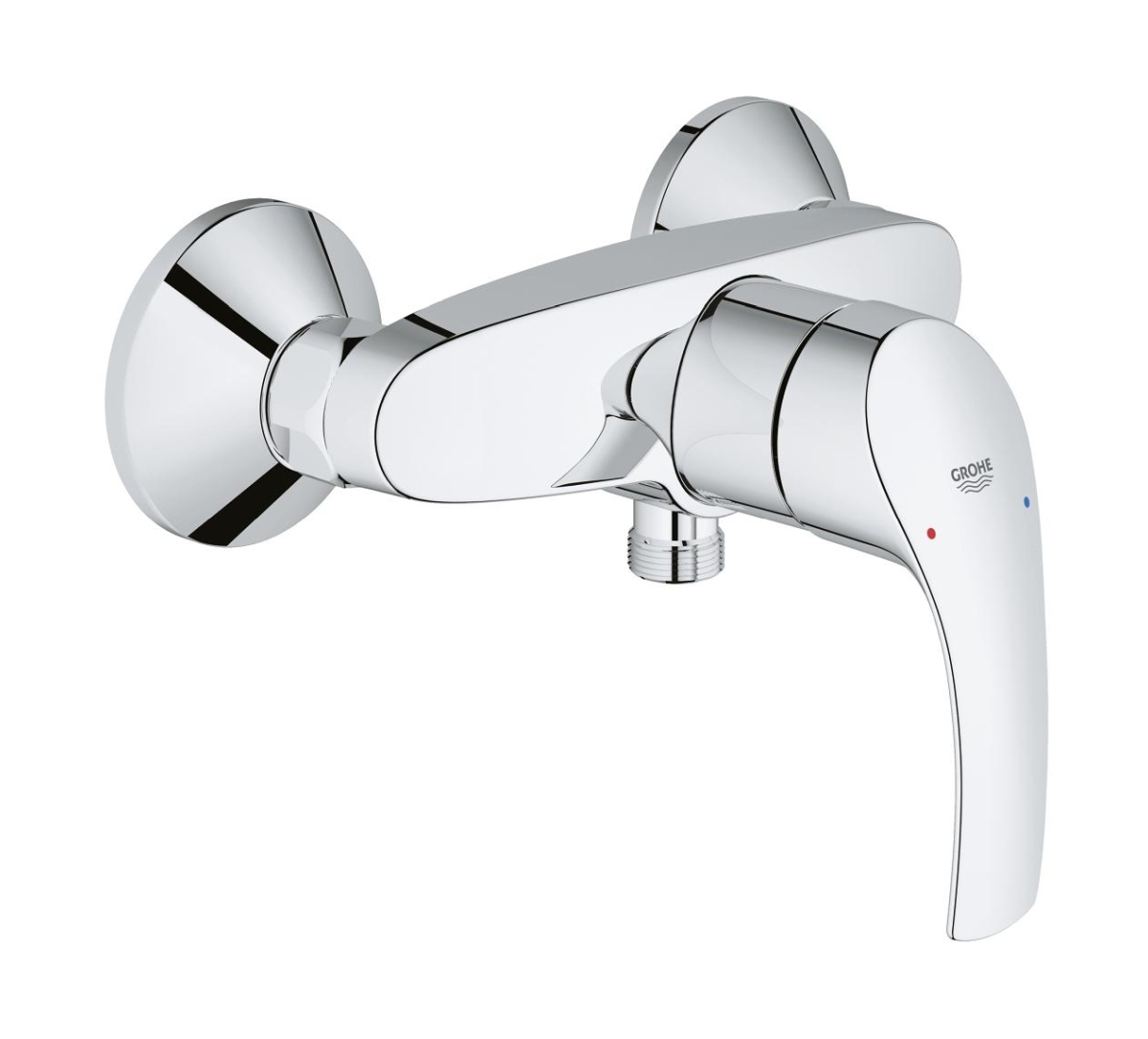 Grohe Eurosmart rubinetto per doccia a parete StarLight Chrome 33555002
