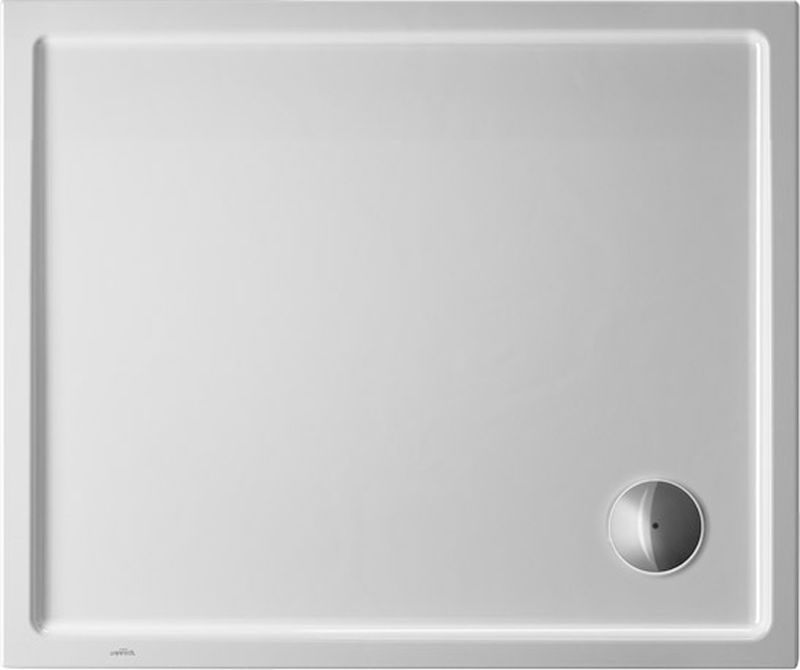 Duravit Starck Slimline piatto doccia rettangolare 90x80 cm bianco 720118000000001