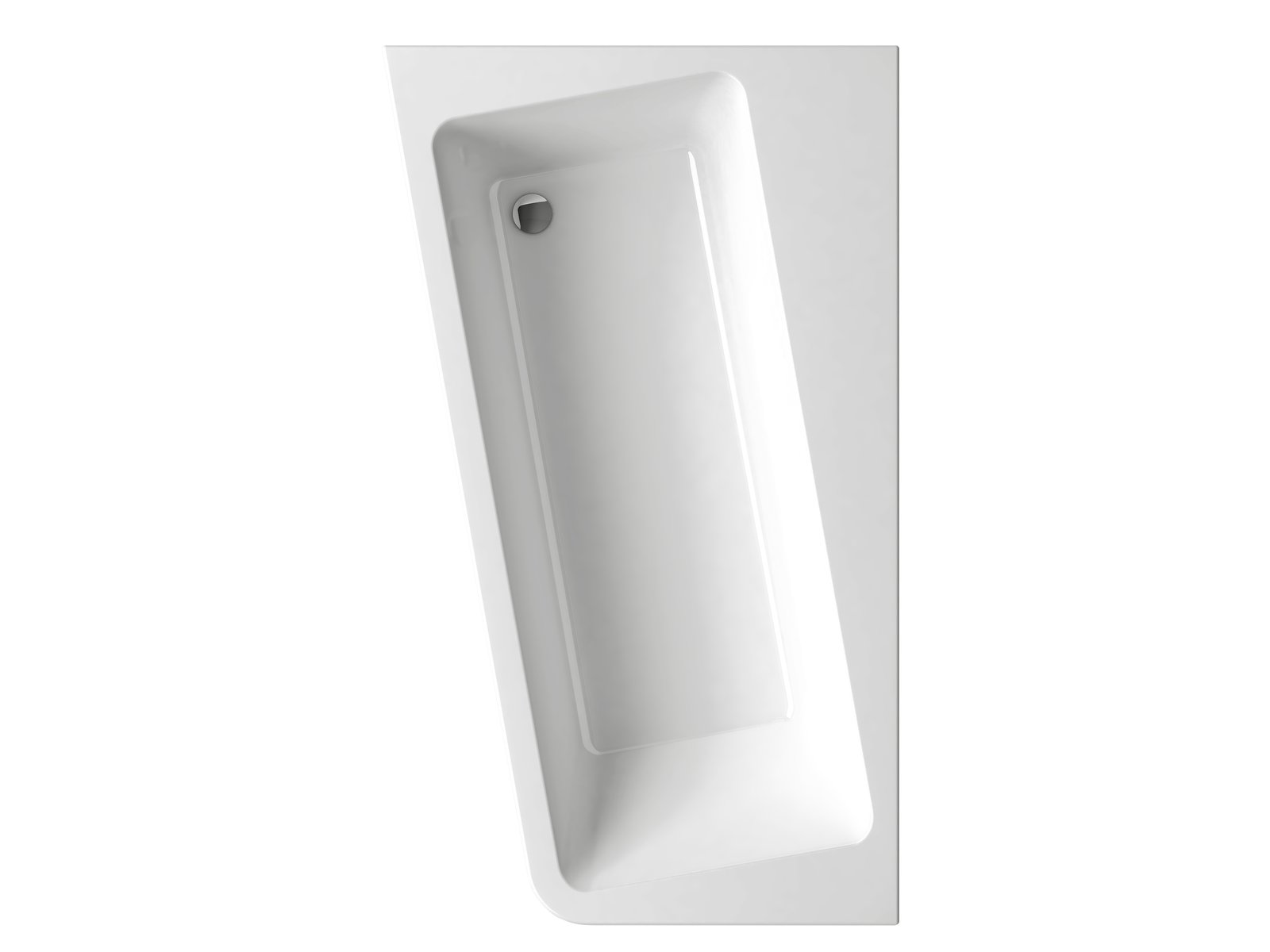 Ravak 10° vasca da bagno angolare 160x95 cm sinistra bianco C831000000