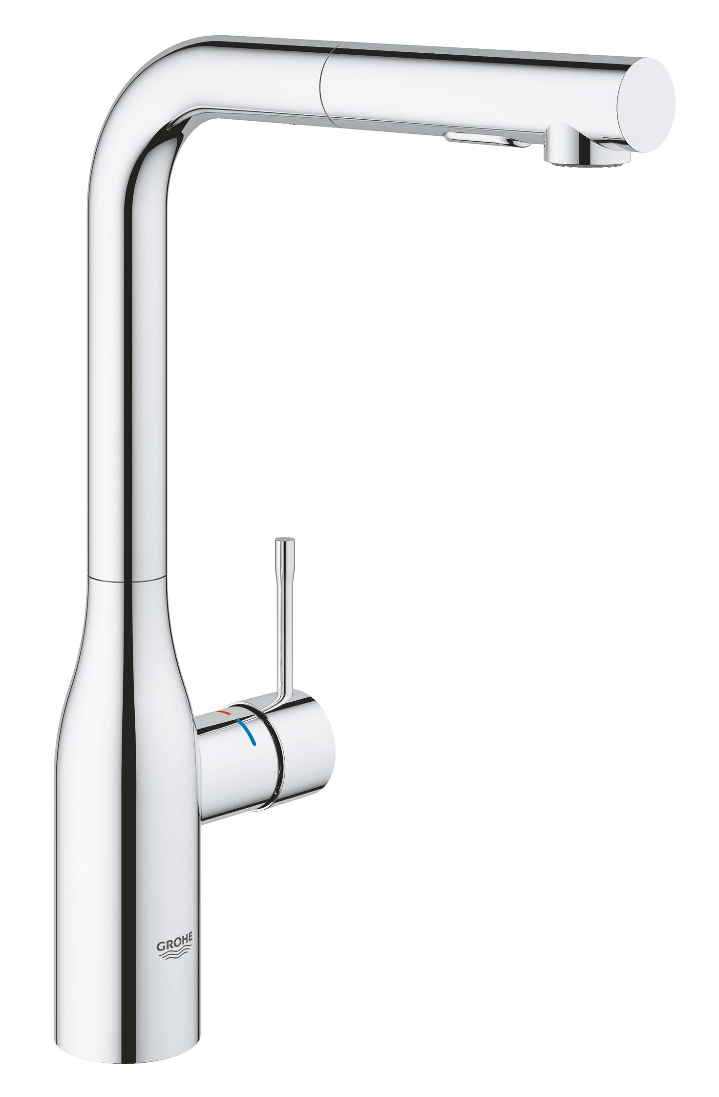 Grohe Essence rubinetto da cucina verticale StarLight Chrome 30270000