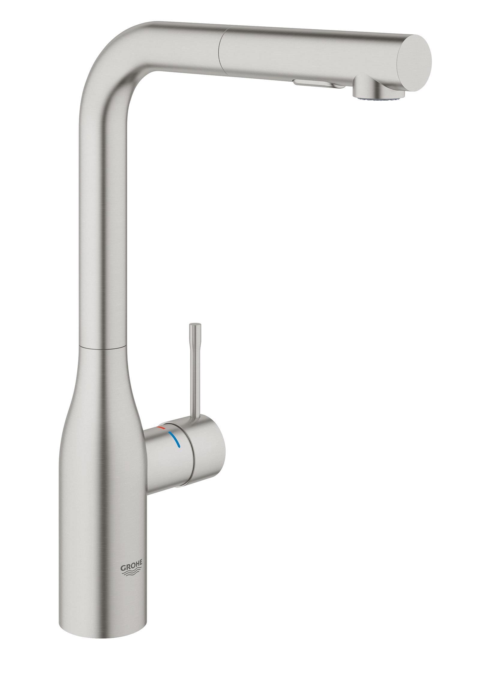 Grohe Essence rubinetto da cucina verticale acciaio inossidabile 30270DC0