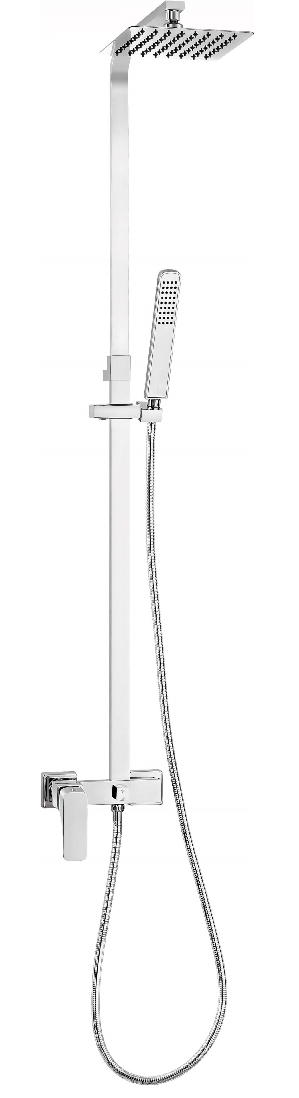 Deante Hiacynt set doccia a parete si cromo NAC_01QM