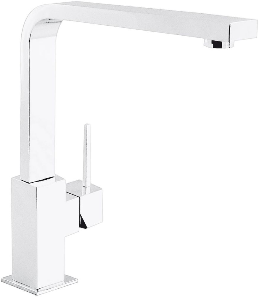 Tres Cuadro-Tres rubinetto da cucina verticale bianco 030.496.BM