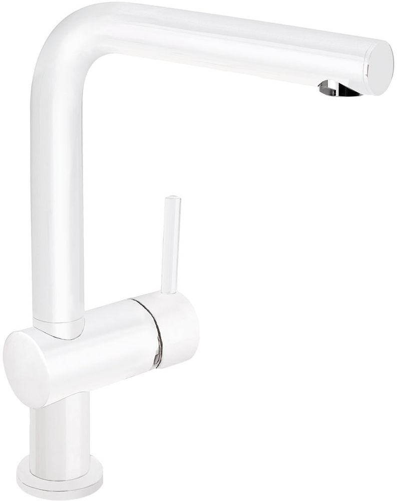 Tres Exclusive rubinetto da cucina verticale bianco 030.336.BM