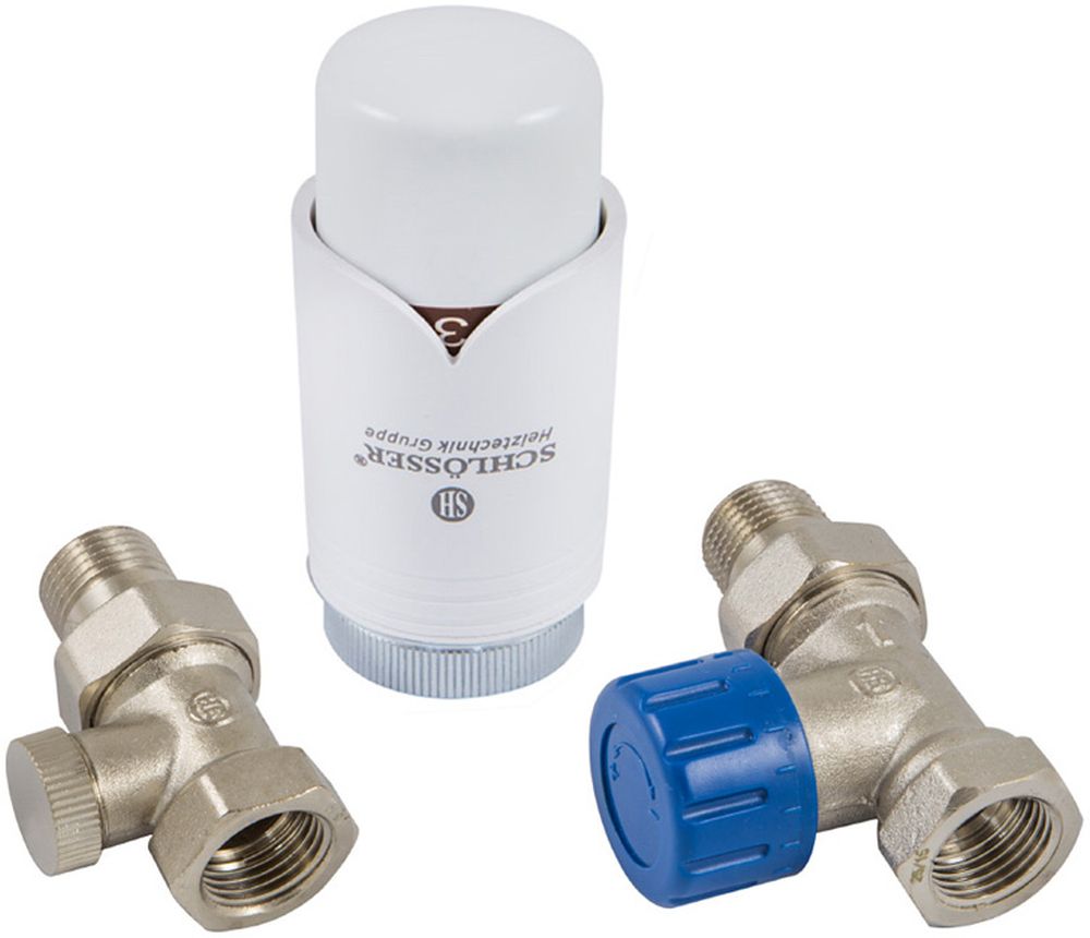 Schlosser Standard set termostatico nichel 602200004